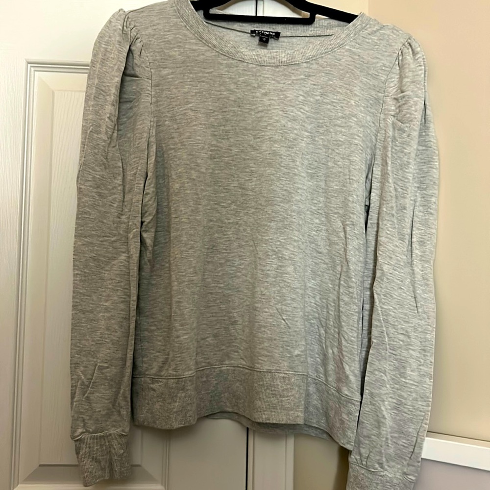Express …Light grey sweatshirt
